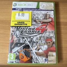 GIOCO VIDEOGIOCO XBOX 360 ITALIANO COMPLETO VIRTUA TENNIS 4 SCATOLA UN PO' ROTTA