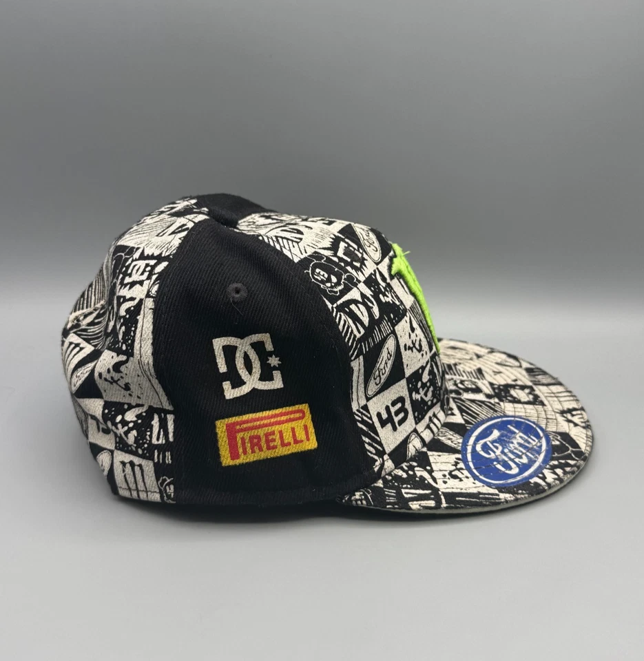 Ken Block #43 Monster Pirelli DC Ford Baseball Hat Cap size 7 - Bild 4 von 4