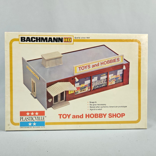 De Colección Bachmann Escala HO Juguete y Tienda de Hobby Modelo Kit 2904 Nuevo Precintado | Condition: New