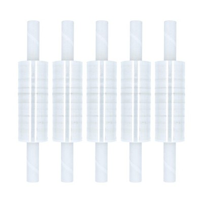Clear Extended Core Pallet Stretch Wrap 20 Inch x 1000 Ft 80 Gauge Industrial