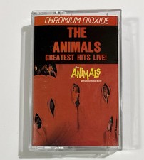 The Animals - Greatest Hits Live Cassette Tape, 1984 Pop Rock CS-70043