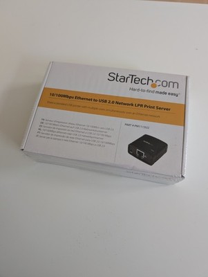 StarTech.com - PM1115U2 - 10/100Mbps Ethernet to USB 2.0 Network Print Server