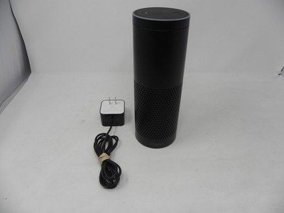 Amazon Echo Plus 1st Generation SK705D1 Black W/Power Supply TESTED WORKS GREAT.