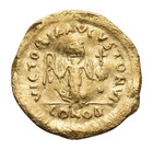 Justinian I. (527–565) Tremissis | Konstantinopel | Byzantinisches Reich