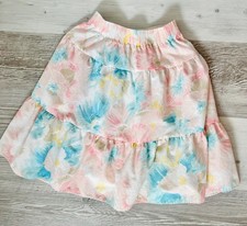 GIrls handmade vintage skirt floral
