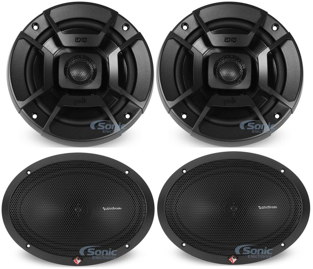 Колонки Polk Audio DB522 525 мощностью 200 Вт Колонки Rockford Fosgate 6x9 2599000₽