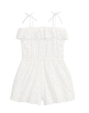 Polo Ralph Lauren Girls White Eyelet Romper NWT MSRP 145