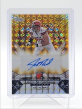 JOE THOMAS 2025 TOPPS CHROME HALL OF CHROME GOLD GEOMETRIC AUTO /50 Q5849