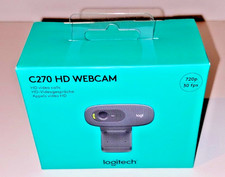 Logitech C270 HD-Webcam - Schwarz (960-001063...