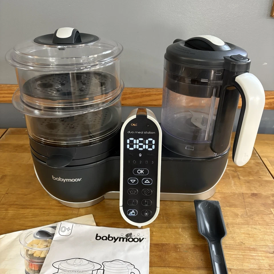 Babymoov Duo Meal Station XL, Food Processor, bottle warmer- Great condition - Image 2 of 4