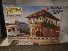 VINTAGE ATLAS #704 SIGNAL TOWER KIT - HO Scale Sealed/new  UNASSEMBLED IN  BOX
