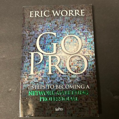 Eric Worre Go Pro Book Network Marketing 7 Steps Guide Excellent Condition