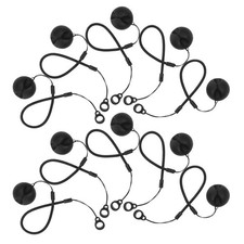 10 Pcs Ballpoint Pen Lanyard Base Anti-lost Holder Theft Holders
