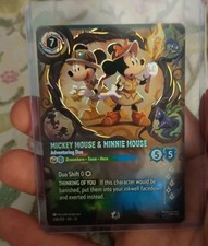 Lorcana Mickey Mouse  Minnie Mouse Adventuring Duo 238/207 Enchanted Set 13