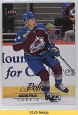 2024-25 Upper Deck Fleer Ultra Rookies Silver Foil Jason Polin #219 READ x9t
