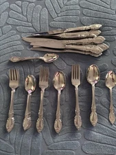 Oneida Community LOUISIANA Stainless Flatware 39 Pieces
