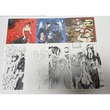 Black Butler Trading Postcard Set 7tlg Model 1 Rich Black Series Edition