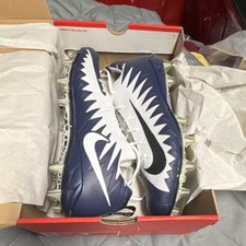 Nike Alpha Menace Pro Low TD P Football Cleats Blue White Size 14.5