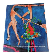 Impressionist & Post-impressionist Paintings frrom the USSR  1st Edition PB 1973
