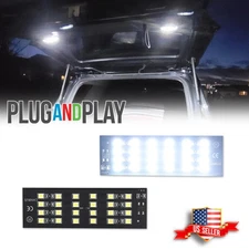 (2) 48-SMD Liftgate Deck Trunk Cargo Area Lamp Fit LED Panels For Toyota 4Runner