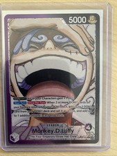 OP09-061 Monkey D Luffy Purple Black Leader Alternative Art English Edition