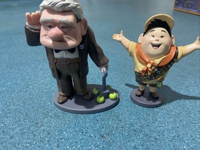 Carl Fredricksen And Russle! Bullyland disney pixar figure toy collectible RARE