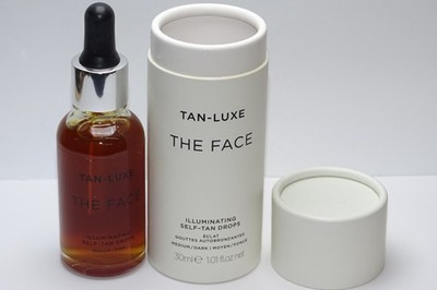 Tan Luxe The Face Illuminating Self Tan Drops ~ Medium / Dark ~ 30 ml / 1.01 oz