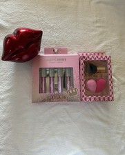 BEAUTIFUL JUICY COUTURE LIP GLOSS SET & Kabuki Blending Set 
