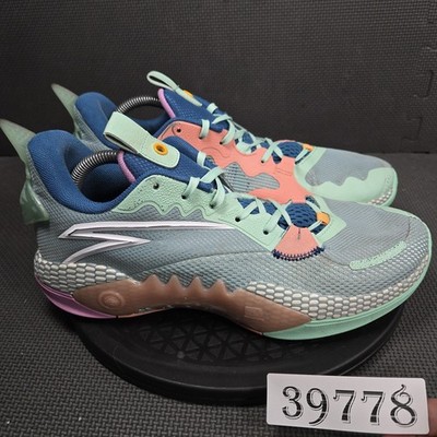 ANTA Shoes Mens Size 11 Multicolor Basketball Low Top Sneakers 112331611-5