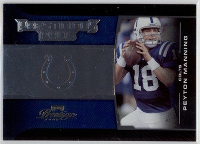 2008 Peyton Manning Prestige Prestigious Pros Blue 72/1000    #PPR-31 (G305)
