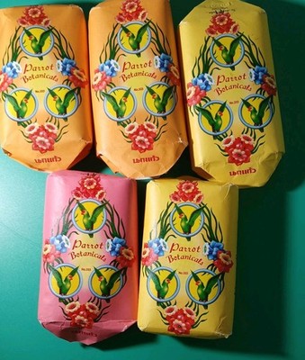 Parrot Botanicals Bar Soap 5 Bars