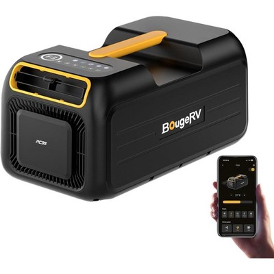 BougeRV PC35 Portable RV Tent Camping Air Conditioner 3500BTU with App Control