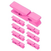 WäScheklammern Holz 50 StüCk, 0.7*3.5Cm, Pink