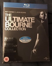 THE ULTIMATE BOURNE COLLECTION 2002-2007 All Region Blu-ray Boxset: BRAND NEW