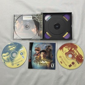 Shenmue Sega Dreamcast CIB Complete 4 Discs Passport Manual EXCELLENT Condition