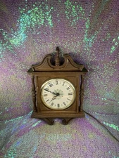 Vtg Spartus Wall Clock