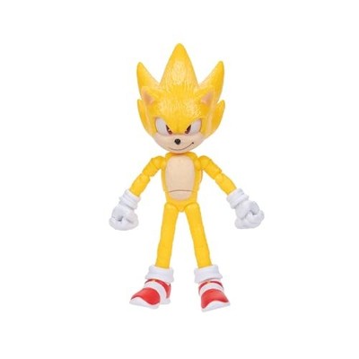 3 Movie Action Figures 5-Inch Super Sonic Collector Toy Figure Highly Articulate