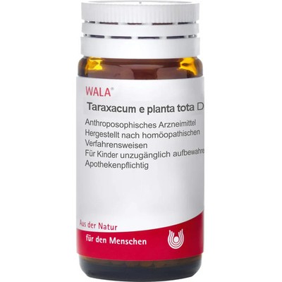 Taraxacum e Plant.tota d 6 Globuli 20 g - PZN 8787979