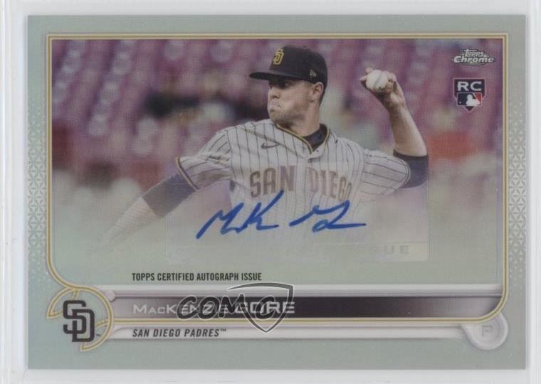 2022 Topps Chrome Update Auto Mackenzie Gore #AC-MG Auto 1fh7