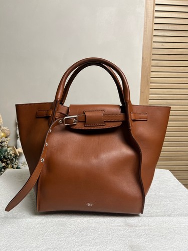 Celine Big Bag Classic Calf 2Way Bag Women Brown