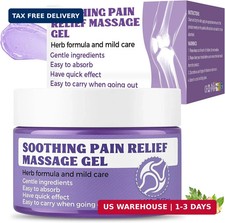 Soothing Massage Gel 100g - Joint Relief Purple Gel, Natural Ingredients Sooth