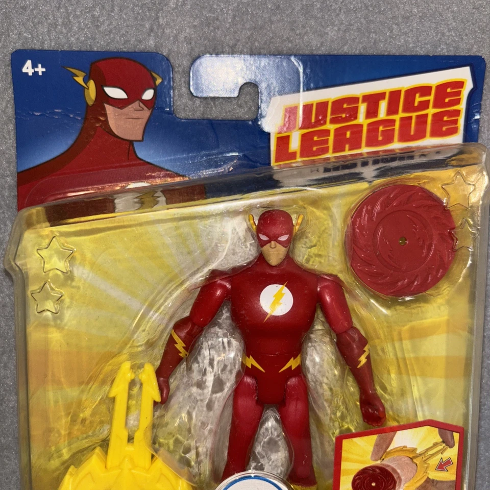 Figura de acción de la Liga de la Justicia 4,5" The Flash DC Completa Mattel 2017 Foto 3 de 4