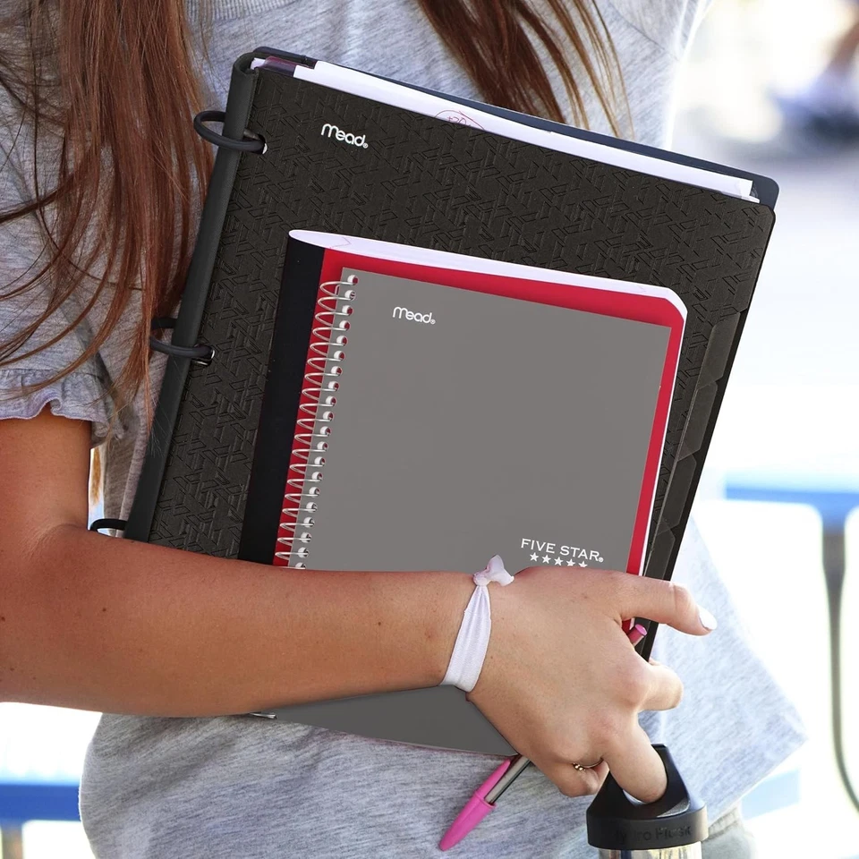 Cuaderno Espiral, 2 Temas, Papel Reglado Universitario, 6" x 9-1/2", 80 Hojas, Lucha... Foto 3 de 4