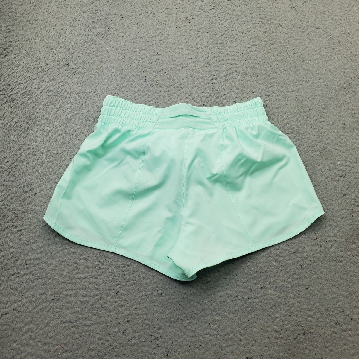 Nike Original Shorts Womens Small Green Lined Dri-Fit Gym Training