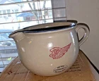 Vintage Red Wing With Spout large Bowl