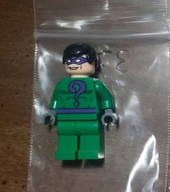 LEGO Riddler Minifigure 7785/7787 With Sealed Accessories Bag