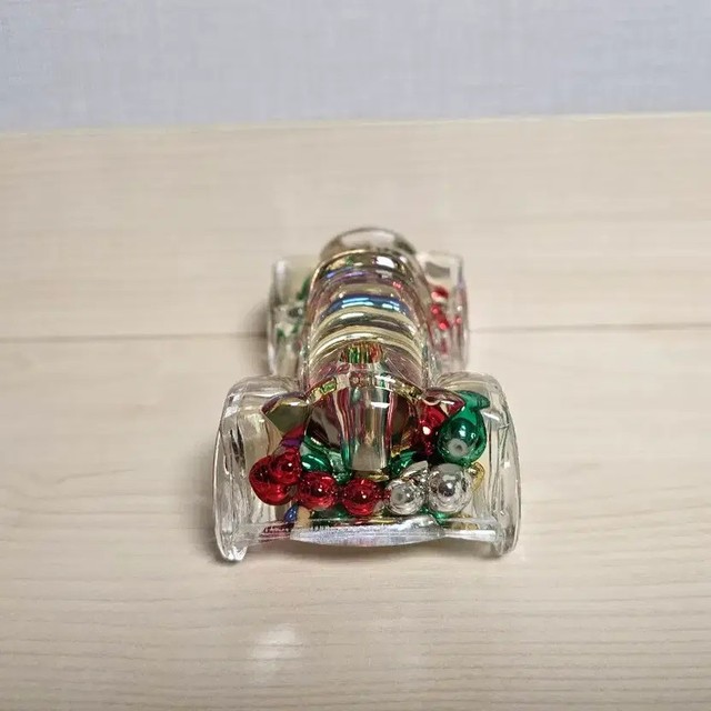 Vintage Taiwanese Car Ornament - Colorful Acrylic Decor