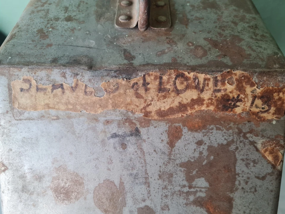 Vintage Goldberg Bros 35 Mm Reel Case Canister 15" - Image 4 of 4