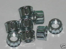 Triumph BSA Cylinder Base Nuts 12 Point 21-0692 A50 A65 24 TPI 1969-72 TR6 T120