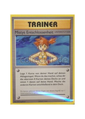 Pokemon 80/108 Trainer - Mistys Entschlossenheit - Evolution